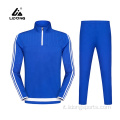 Custom Blank Blank Due pezzi Set Womens Tracksuit Sports Jogger Set Abiti di sudore da donna all&#39;ingrosso con alta qualità